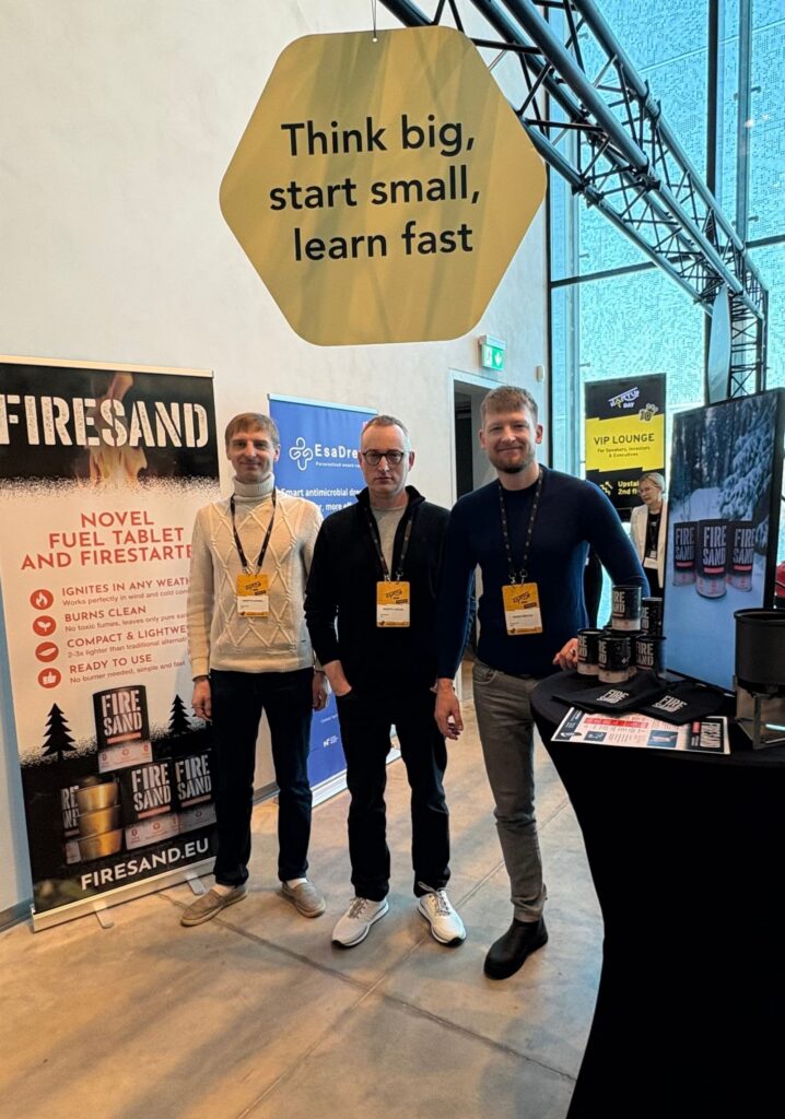 Founders of FireSand, from left Martin Kannel, Martin Timusk and Raido Rõivas. Founders of FireSand, from left Martin Kannel, Martin Timusk and Raido Rõivas.